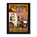 Fiestas Havana 1937 postcards