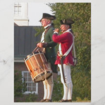 Fife & Drum over the Fort Personalized Flyer