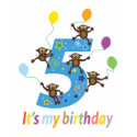 Fifth Birthday Gift (Five Years) t-shirts