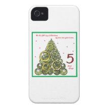 Fifth Day of Christmas Case-Mate iPhone 4 Case
