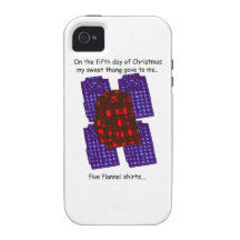 Fifth Day Redneck Christmas Vibe iPhone 4 Case