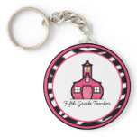 Fifth Grade Teacher Keychain
