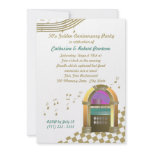 Fifties are Golden invitations