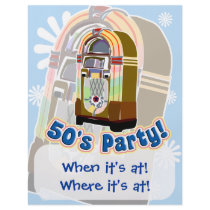 Fifties Party Flyer