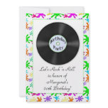 FiftiesThemed Invitation
