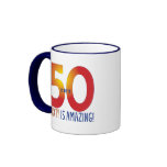 Fifty is nifty mugs