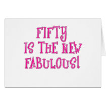 Fifty is the New Fabulous Products Cards