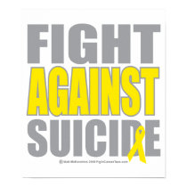 Fight Against Suicide posters