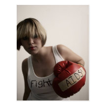 Fight AIDS Post Cards