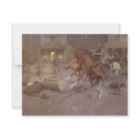 Fight at the Roundup Saloon by William Gollings invitations