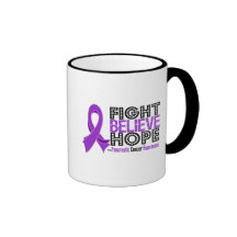 Fight Believe Hope - Pancreatic Cancer Coffee Mug