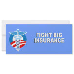 FIGHT BIG INSURANCE rack cards
