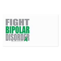 Fight Bipolar Disorder Business Card Template