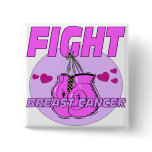Fight Breast Cancer buttons