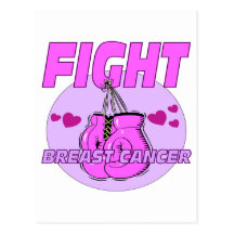 Fight Breast Cancer Postcards