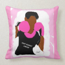 Fight Breast Cancer    Throw Pillow, 20x20 pillows