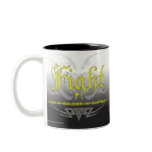 Fight Christian sexual purity coffee mug