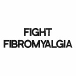 FIGHT FIBROMYALGIA POLO SHIRT embroidered shirts