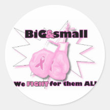 FIGHT for Breast Cancer Stickers
