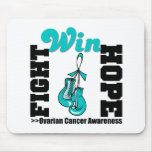 Fight Hope Win - Ovarian Cancer Mouse Pads