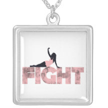 Fight Lady necklace