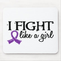 Fight Like A Girl 18.7 Anorexia Mouse Pad