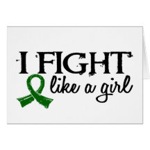 Fight Like A Girl 18.7 Liver Disease Card