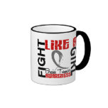 Fight Like A Girl 3.3 Brain Tumour Coffee Mug