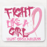 Fight Like A Girl 5.3 Breast Cancer Mouse Mat