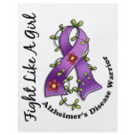 Fight Like A Girl Alzheimer's Disease 29.4 flyers