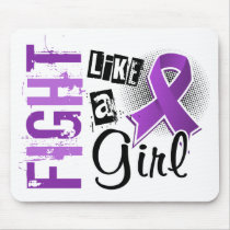 Fight Like A Girl Alzheimer's Disease 36.8 Mouse Pad