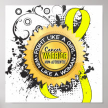 Fight Like a Girl Bladder Cancer 39 Posters