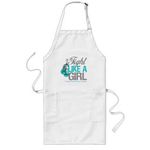 Fight Like a Girl Boxing - Cervical Cancer Apron
