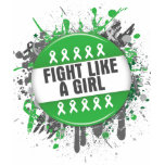 Fight Like a Girl  Button Mental Health Awareness t-shirts