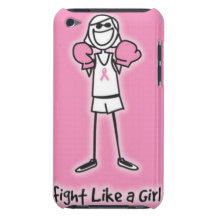 fight like a girl case iPod Case-Mate cases