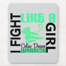 Fight Like A Girl Celiac Disease 3.2 Mouse Pads