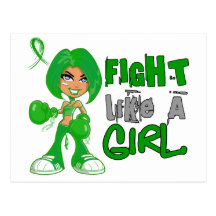 Fight Like a Girl Cerebral Palsy 42.8.png Postcards