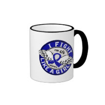 Fight Like A Girl CFS 16.5 Coffee Mug