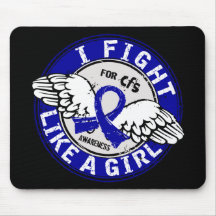 Fight Like A Girl CFS 16.5 Mouse Mats