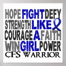 Fight Like A Girl CFS 23.4 Print