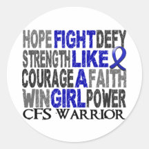 Fight Like A Girl CFS 23.4 Sticker