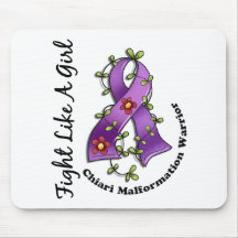 Fight Like A Girl Chiari Malformation 29.4 Mouse Mats