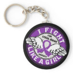 Fight Like A Girl Crohn's Disease 16.5 keychains