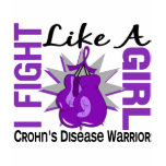 Fight Like A Girl Crohn's Disease 8.2 t-shirts
