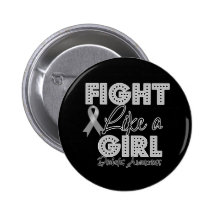 Fight Like a Girl Dazzling - Diabetes Pins
