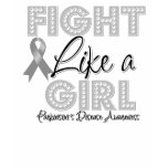 Fight Like a Girl Dazzling - Parkinson's Disease t-shirts