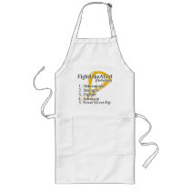 Fight Like a Girl Definition - Appendix Cancer Apron