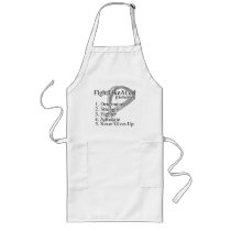 Fight Like a Girl Definition - Brain Cancer Aprons
