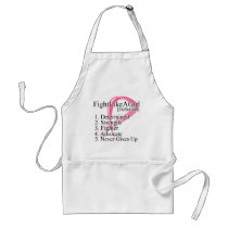 Fight Like a Girl Definition - Breast Cancer Apron