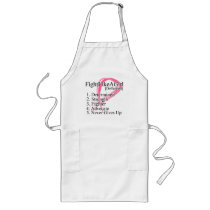 Fight Like a Girl Definition - Breast Cancer Apron
